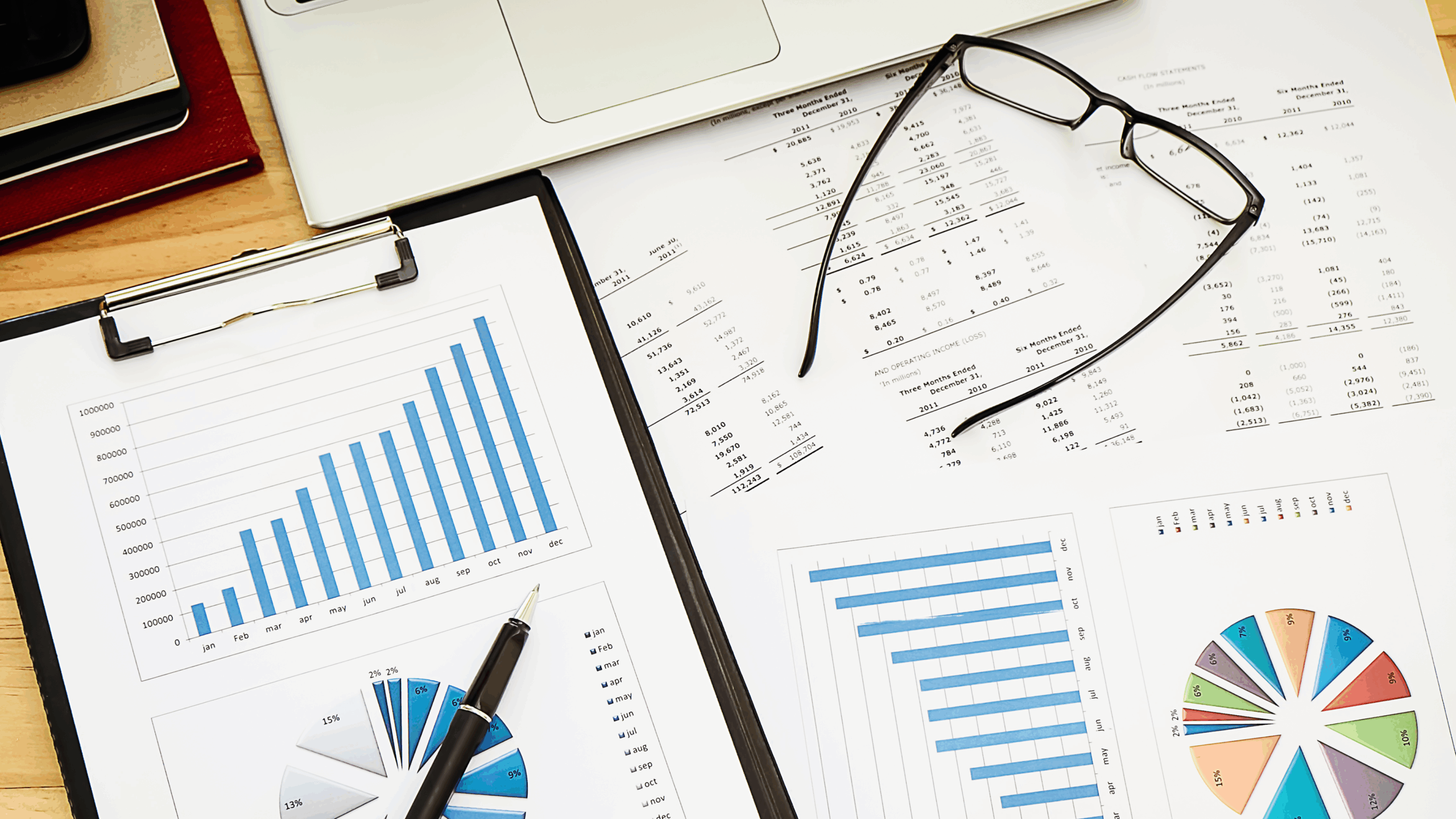 donor reviewing stock portfolio documents for charitable giving through Giving Docs